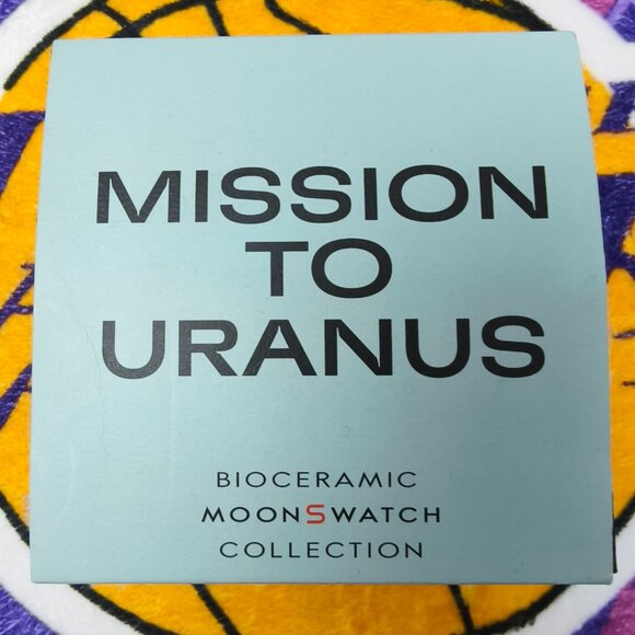NWT Swatch X Omega Moonswatch Mission To The Uranus Watch - Picture 4 of 4